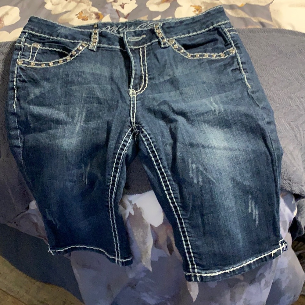 Denim Capri
